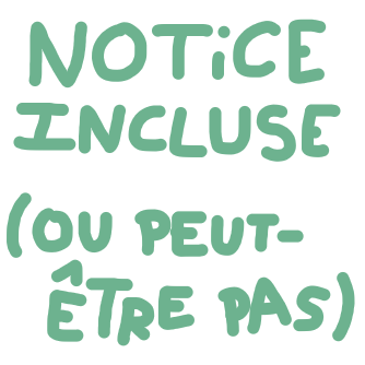 notice incluse